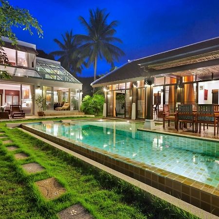 Emerald Sands - Beach Front 4 Bed Pool Villa Ko Samui Exterior foto