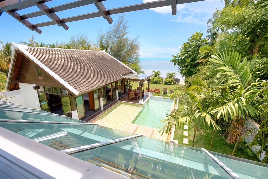 Emerald Sands - Beach Front 4 Bed Pool Villa Ko Samui Zimmer foto