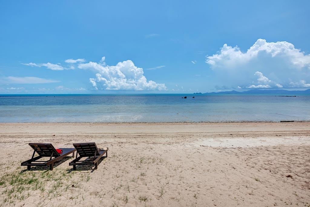 Emerald Sands - Beach Front 4 Bed Pool Villa Ko Samui Zimmer foto